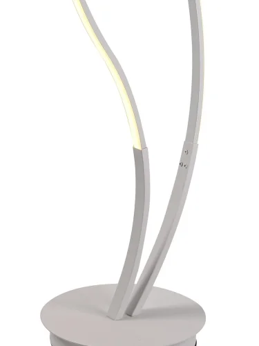 Торшер LED LAMPS 81341/1F Natali Kovaltseva  белый 1 лампа, основание белое в стиле хай-тек
 фото 2